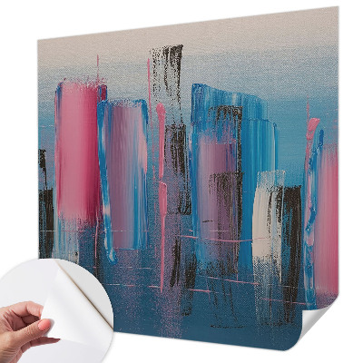 Fototapet 3d cu fluturi colorați