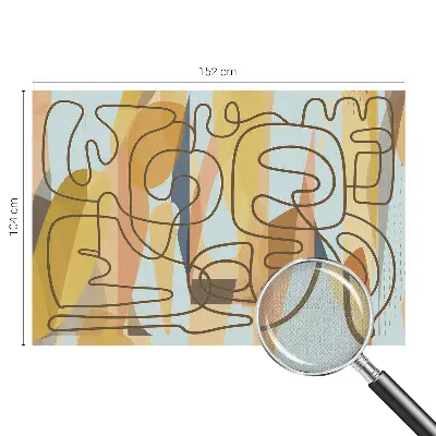 Fototapet 3d autoadeziv Fluturi colorați