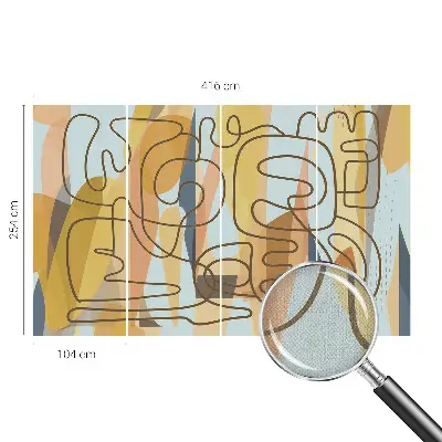 Fototapet 3d autoadeziv Fluturi colorați