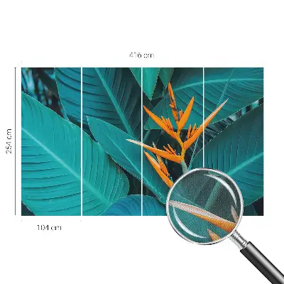 Fototapet 3d pentru living Abstracție colorată