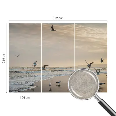 Fototapet autoadeziv pentru living Palmieri exotici