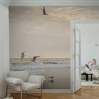 Fototapet autoadeziv pentru living Palmieri exotici