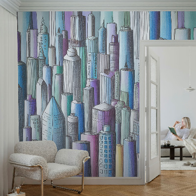 Fototapet 3D autoadeziv cu motiv „Haven de vară”