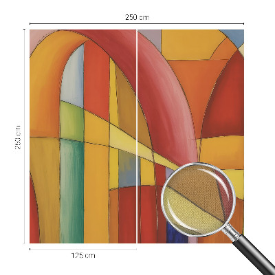 Fototapet 3D pentru living cu un peisaj stâncos