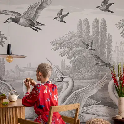 Fototapet 3d pentru dormitor Labirint urban