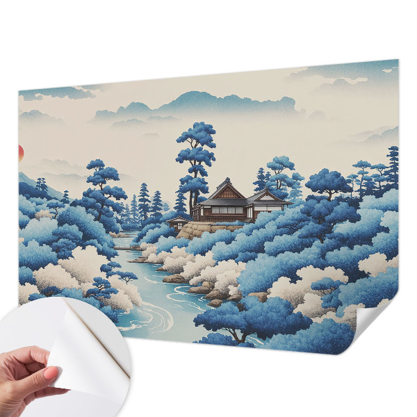 Fototapet 3d pentru living Fluturi artistici