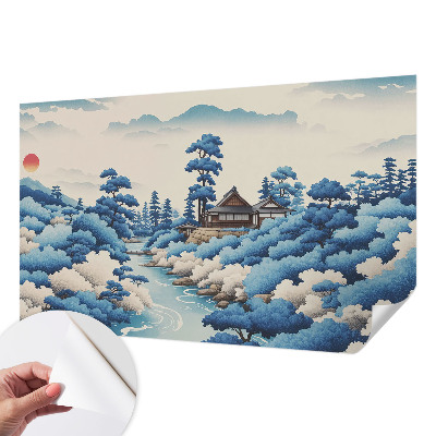 Fototapet 3d pentru living Fluturi artistici