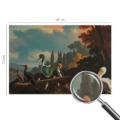 Fototapet autocolant Eleganță ornitologică