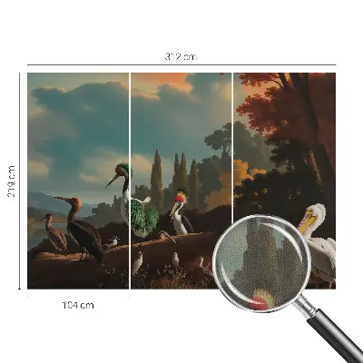 Fototapet autocolant Eleganță ornitologică