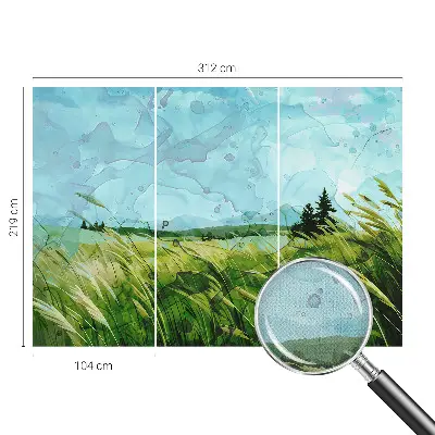 Fototapet 3d pentru living Scenă de pe litoral