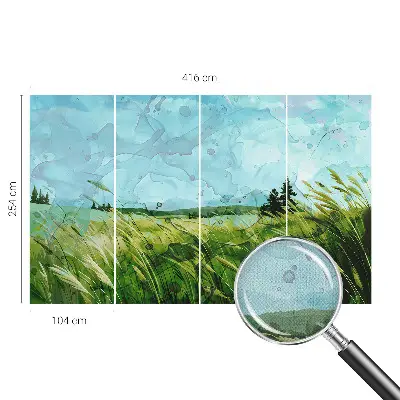 Fototapet 3d pentru living Scenă de pe litoral