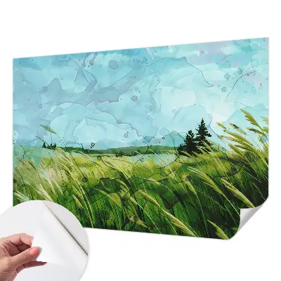 Fototapet 3d pentru living Scenă de pe litoral