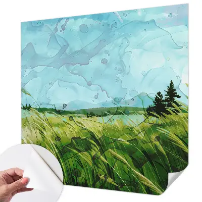Fototapet 3d pentru living Scenă de pe litoral