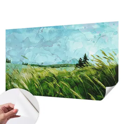 Fototapet 3d pentru living Scenă de pe litoral