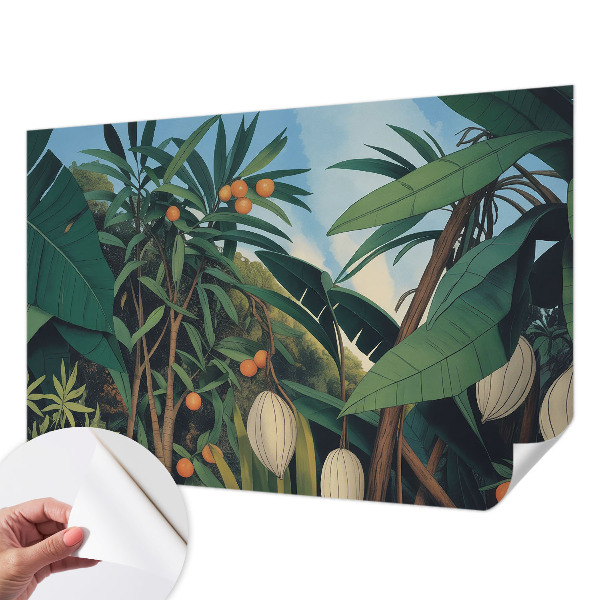 Fototapet autoadeziv pentru camera copiilor cu motive cu flori de măr