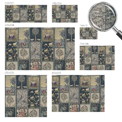 Fototapet 3d pentru living Buchet de flori