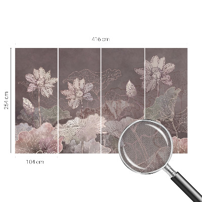 Fototapet autoadeziv pentru camera copiilor cu palmier exotic