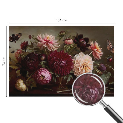 Fototapet 3D pentru living cu peisaj exotic