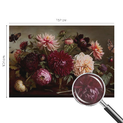Fototapet 3D pentru living cu peisaj exotic