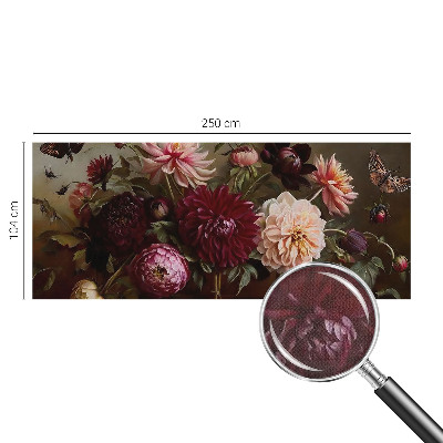 Fototapet 3D pentru living cu peisaj exotic