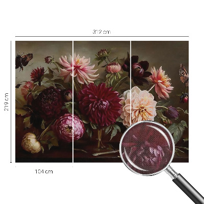Fototapet 3D pentru living cu peisaj exotic