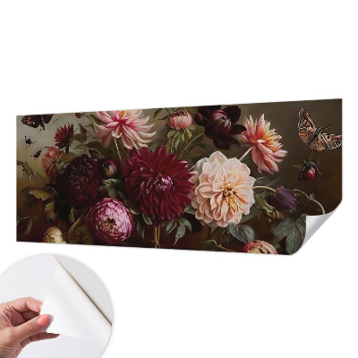 Fototapet 3D pentru living cu peisaj exotic