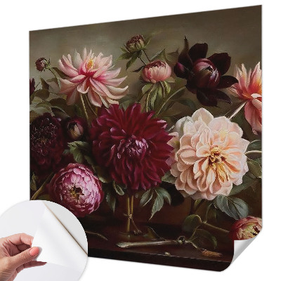 Fototapet 3D pentru living cu peisaj exotic