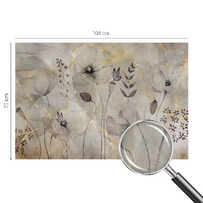 Fototapet autoadeziv pentru camera copiilor cu litere decorative