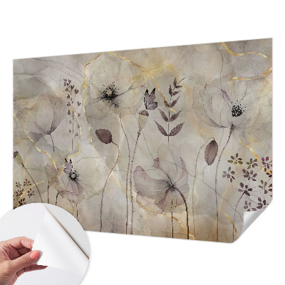 Fototapet autoadeziv pentru camera copiilor cu litere decorative