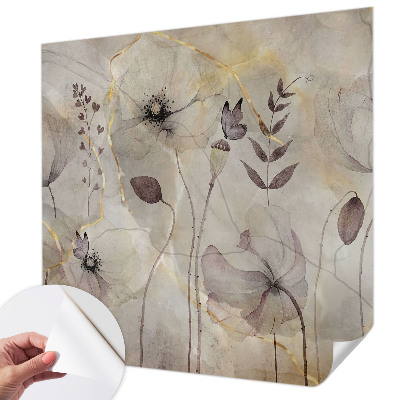 Fototapet autoadeziv pentru camera copiilor cu litere decorative