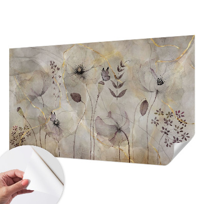 Fototapet autoadeziv pentru camera copiilor cu litere decorative