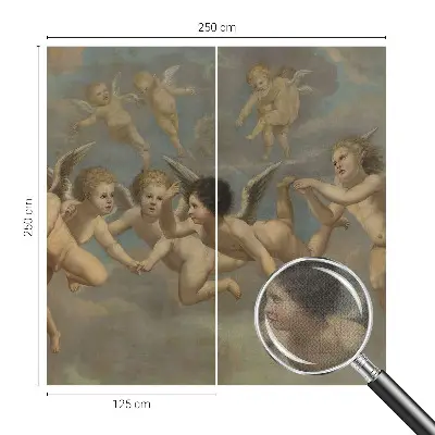 Fototapet 3d pentru living Femeie reflexivă