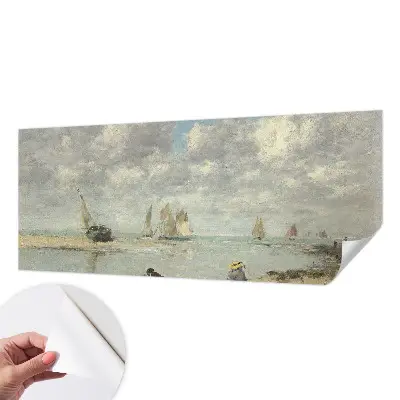 Fototapet autoadeziv pentru living Lupta navală