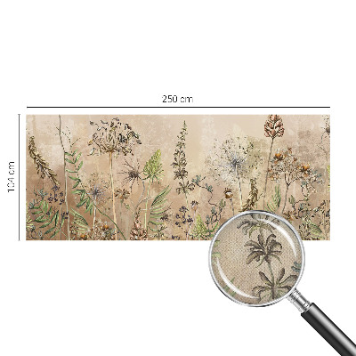 Fototapet autoadeziv pentru dormitor cu un bogat ornament decorativ