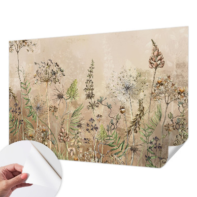 Fototapet autoadeziv pentru dormitor cu un bogat ornament decorativ