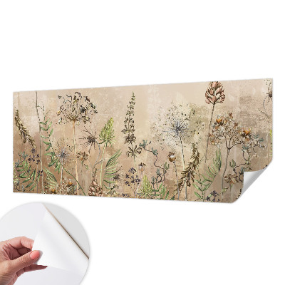 Fototapet autoadeziv pentru dormitor cu un bogat ornament decorativ