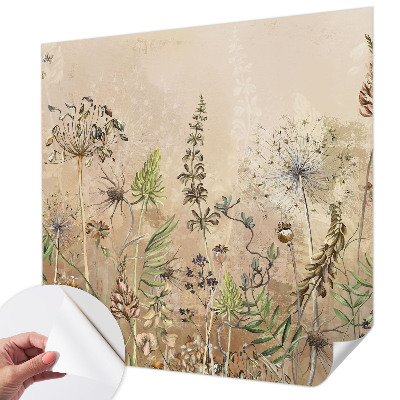 Fototapet autoadeziv pentru dormitor cu un bogat ornament decorativ