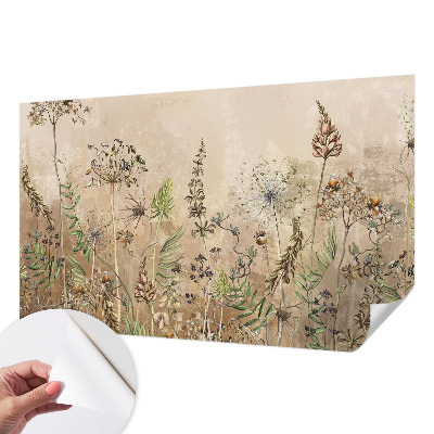 Fototapet autoadeziv pentru dormitor cu un bogat ornament decorativ