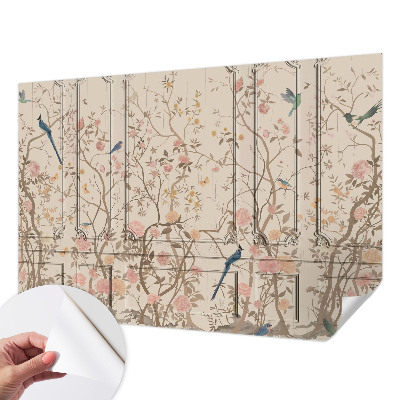 Fototapet autocolant cu motiv floral Idilă