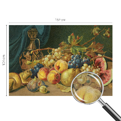 Fototapet autoadeziv pentru living cu ilustrație „O luptă grotescă”
