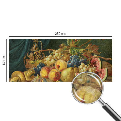 Fototapet autoadeziv pentru living cu ilustrație „O luptă grotescă”