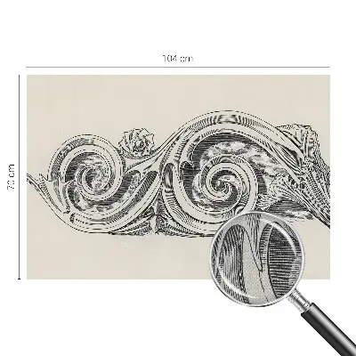 Fototapet 3d pentru dormitor Macarale și munți