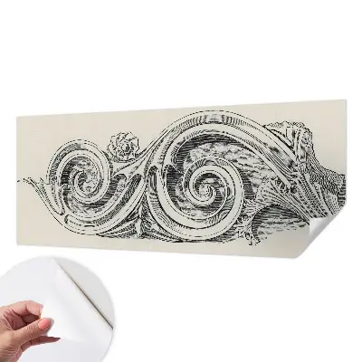 Fototapet 3d pentru dormitor Macarale și munți