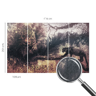 Fototapet 3d pentru living Pădurea de Est
