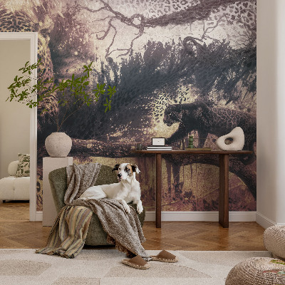 Fototapet 3d pentru living Pădurea de Est