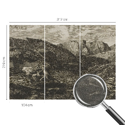 Fototapet autoadeziv pentru camera copiilor Peisaj japonez