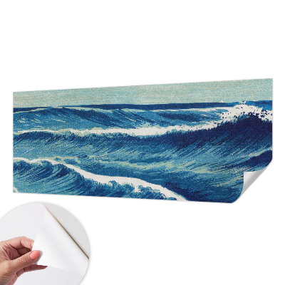 Fototapet 3D pentru living cu model de pene colorate