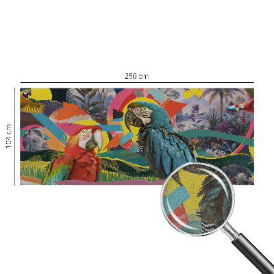 Fototapet 3d pentru living Artă cu pisici