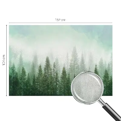 Fototapet 3d pentru living Natură exotică