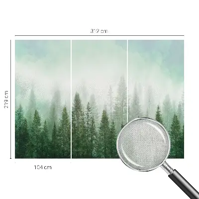 Fototapet 3d pentru living Natură exotică